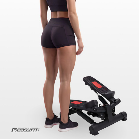 Степпер поворотный EasyFit Pace-В с эспандерами