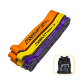Набір резинок для підтягувань EasyFit Premium 7-45 кг (3 шт)