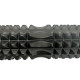 Масажний ролик EasyFit Grid Roller 33 см v.1.2 Чорний