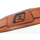 Пояс атлетичний EasyFit Training Belt (коричневий) M
