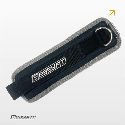 Манжета EasyFit чорна для тяги на тренажері Бубновского