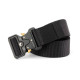 Ремінь тактичний військовий Assault Belt з пряжкою Кобра чорний