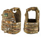 Плитоноска Pantsyr-2 (тактичний військовий жилет, бронежилет MOLLE) Multicam Arid