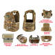 Плитоноска Pantsyr-2 (тактичний військовий жилет, бронежилет MOLLE) Multicam Arid