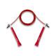 Швидкісна скакалка EasyFit Speed Cable Rope 3 м зі стальним тросом червона