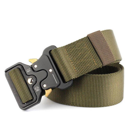 Ремінь тактичний військовий Assault Belt з пряжкою Кобра олива