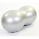 М'яч для фітнеса EasyFit Peanut 45х90 см сірий (фітбол горіх-арахіс)
