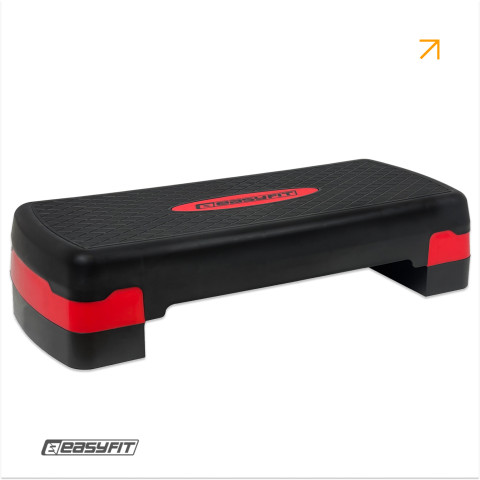 Степ-платформа EasyFit Step-B 2-ступінчаста червона