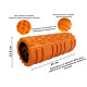 Масажний ролик EasyFit Solid Roller v.1.1s 33 см помаранчевий