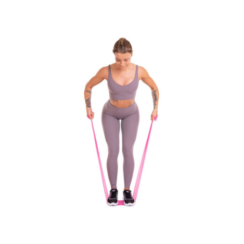 Стрічка латексна EasyFit 0.35 мм для пілатеса та йоги зелена