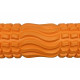 Масажний ролик EasyFit Wavyspines 33 см Помаранчевий