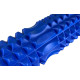 Масажний ролик EasyFit Grid Roller 33 см v.1.2 із заглушками з обох сторін (синій)