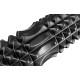 Масажний ролик EasyFit Solid Grid Roller 45 см v.2.2s чорний