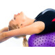 М'яч для фітнесу EasyFit 75 см фіолетовий (фітбол масажний)