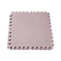 Татамі мат EasyFit SwallowTail 4 шт (60х60х1 см) пазл хвіст ластівки бежевий