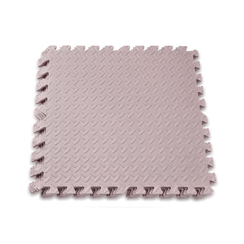 Татамі мат EasyFit SwallowTail 4 шт (60х60х1 см) пазл хвіст ластівки бежевий