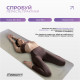 Килимок для йоги та фітнесу EasyFit Polarity stone з ремнем