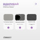 Килимок для йоги та фітнесу EasyFit Polarity stone з ремнем
