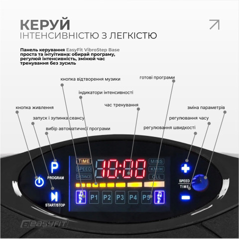 Віброплатформа EasyFit VibroStep Base