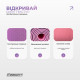 Килимок для йоги та фітнесу EasyFit Polarity Padma з ремнем