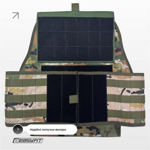 Плитоноска Pantsyr-2 (тактичний військовий жилет, бронежилет MOLLE) Multicam Original (Classic)