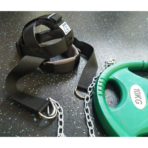 Упряж для шиї EasyFit IRON NECK универсальна (нейлон)