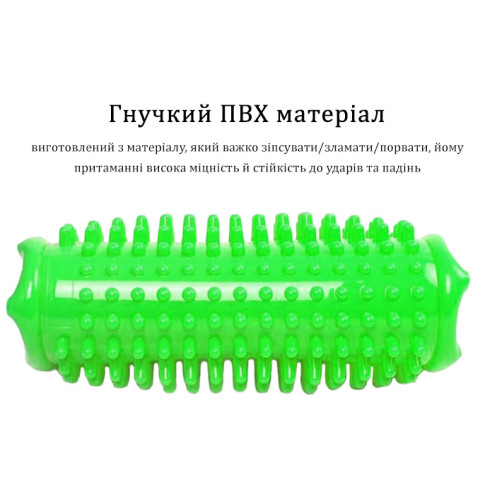 Ортопедичний масажний килимок для стоп EasyFit Acupoint з шипами зелений