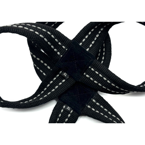 Лямки атлетичні EasyFit Infinity для станової тяги (вісімки, розмір XL)