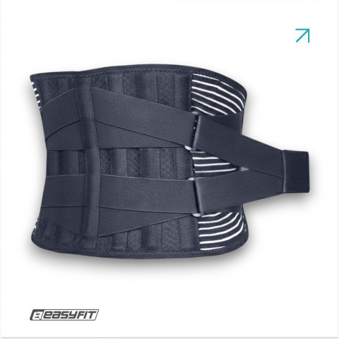 Пояс для спини з 4 ребрами жорсткості EasyFit (XXL)