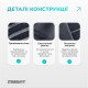 Пояс для спини з 4 ребрами жорсткості EasyFit (L)