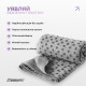 Рушник для йоги з мікрофібри EasyFit Yoga Mat Towel (Сірий)