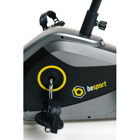 Велотренажер Besport BS-520S RACER магнітний чорно-жовтий