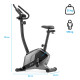Велотренажер Gymtek XB1200 магнітний синій