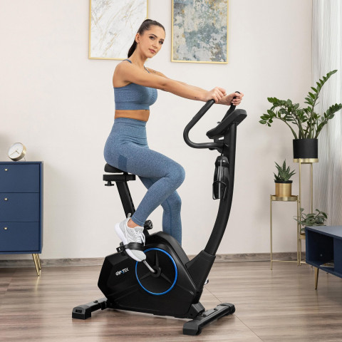 Велотренажер Gymtek XB4000 iConsole+ електромагнітний синій