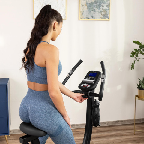 Велотренажер Gymtek XB4000 iConsole+ електромагнітний синій