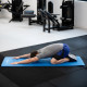 Килимок (мат) для фітнесу та йоги Gymtek NBR 1,5см голубий