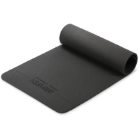 Килимок (мат) для фітнесу та йоги Gymtek Premium TPE 0,5см чорний