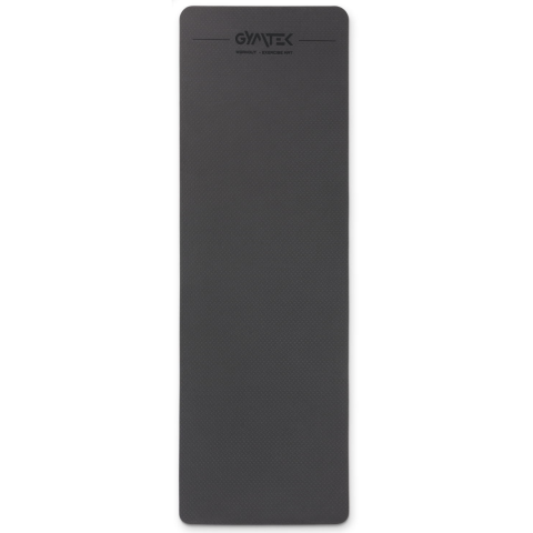 Килимок (мат) для фітнесу та йоги Gymtek Premium TPE 0,5см чорний