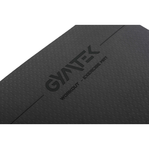 Килимок (мат) для фітнесу та йоги Gymtek Premium TPE 0,5см чорний