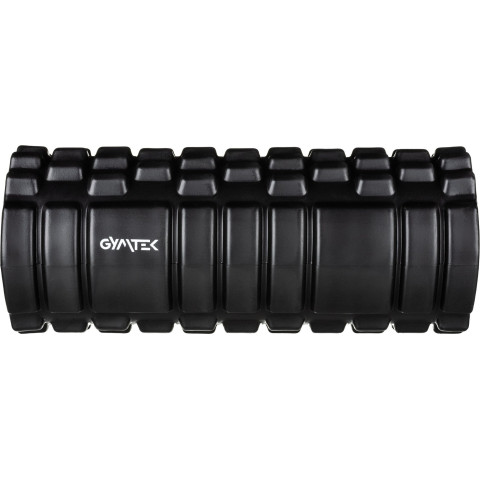 Масажний ролик Gymtek для йоги та фітнесу EVA 33*14см чорний