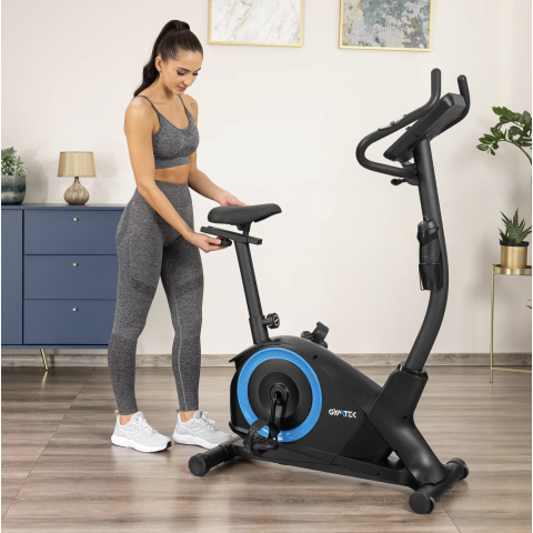 Велотренажер Gymtek XB3000 електромагнітний синій