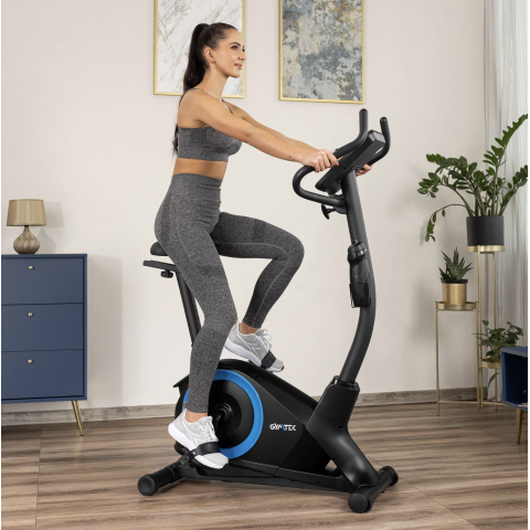 Велотренажер Gymtek XB3000 електромагнітний синій