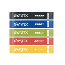 Набір резинок для фітнесу Gymtek 0,5-30кг 5 штук