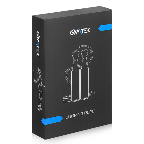 Скакалка Gymtek швидкісна з обтяжувачем, на підшипниках