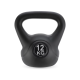 Гиря вінілова Gymtek 12кг чорний