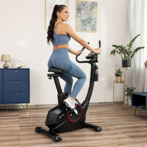 Велотренажер Gymtek XB4000 iConsole+ електромагнітний червоний