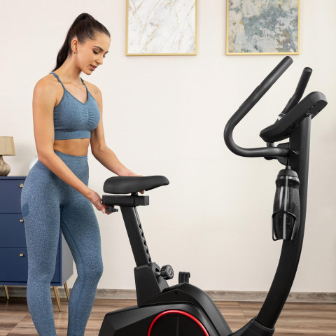 Велотренажер Gymtek XB4000 iConsole+ електромагнітний червоний
