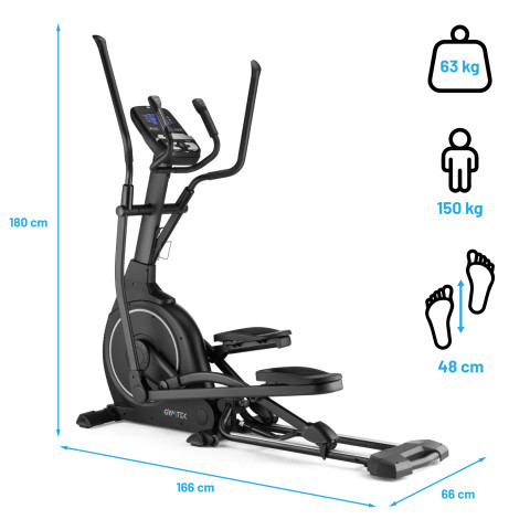 Орбітрек Gymtek XCF7000 електромагнітний