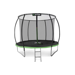 Батут Outtec Premium 10ft (312см) чорно-зелений з внутрішньою сіткою
