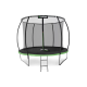 Батут Outtec Premium 10ft (312см) чорно-зелений з внутрішньою сіткою